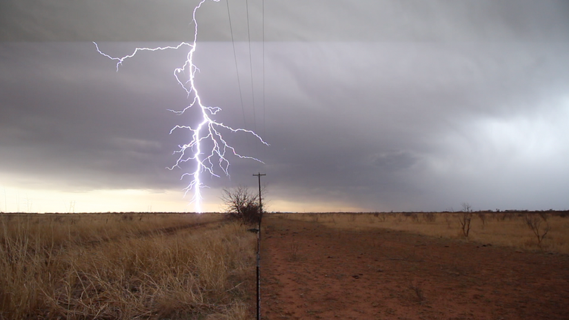 Thunderstorm Sounds and Lightning